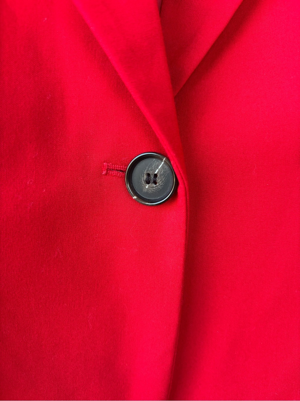 ZARA Red Tailored 2-Piece Pantsuit Set | Blazer + Trousers | Size 8/M - Picture 5 of 11